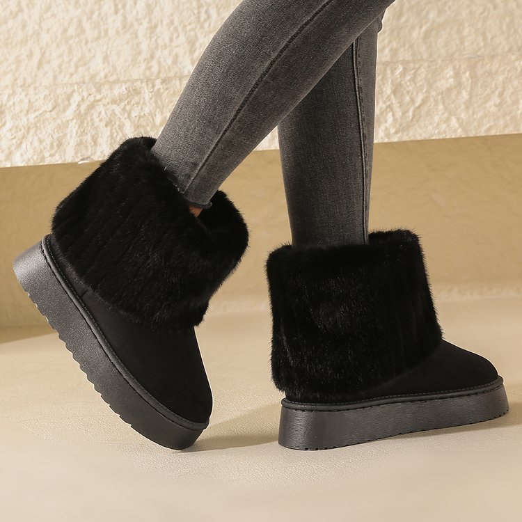 Botas de casa de invierno para mujer