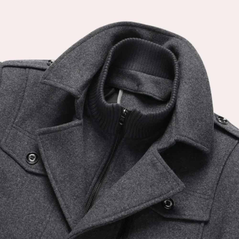 Abrigo de invierno de dos piezas para hombre