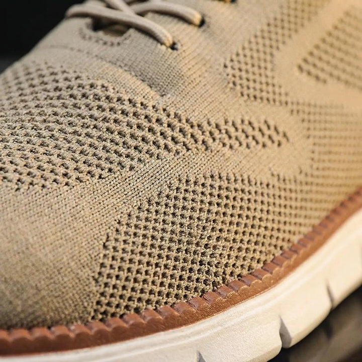 Airflex - Zapatillas deportivas transpirables con cordones y malla tejida