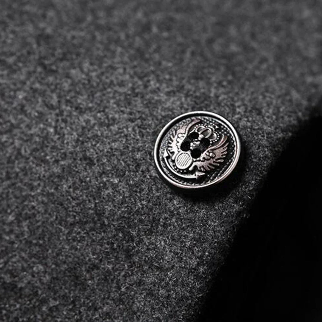Alexander: abrigo largo de gala para hombre con elegancia atemporal