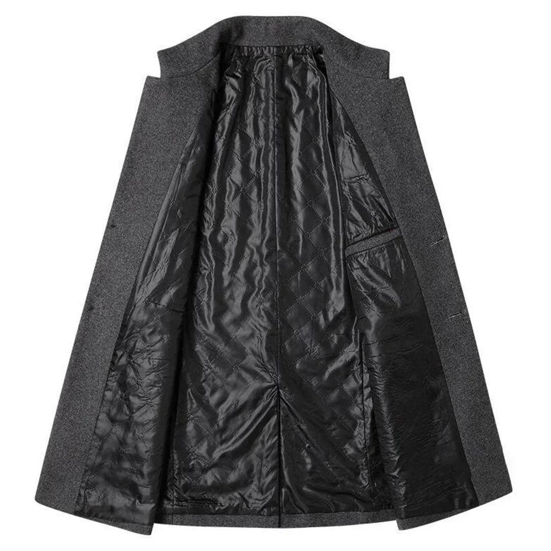 Alexander: abrigo largo de gala para hombre con elegancia atemporal