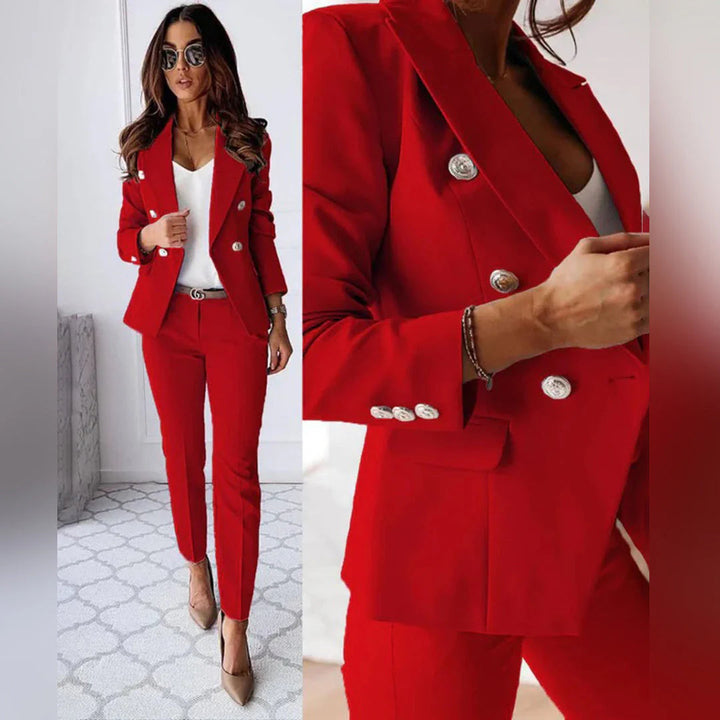 Traje de dos piezas para mujer