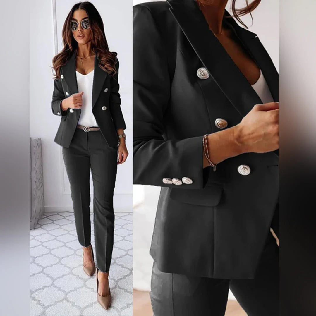 Traje de dos piezas para mujer