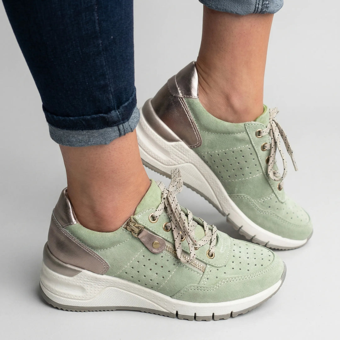 Archvelle - Zapatillas ortopédicas con suela de cuña