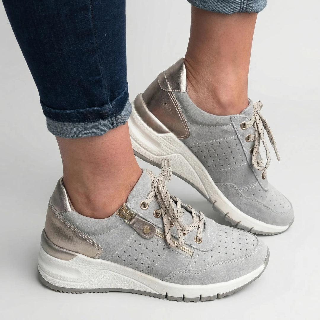 Archvelle - Zapatillas ortopédicas con suela de cuña