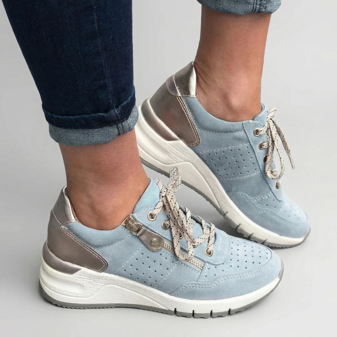 Archvelle - Zapatillas ortopédicas con suela de cuña