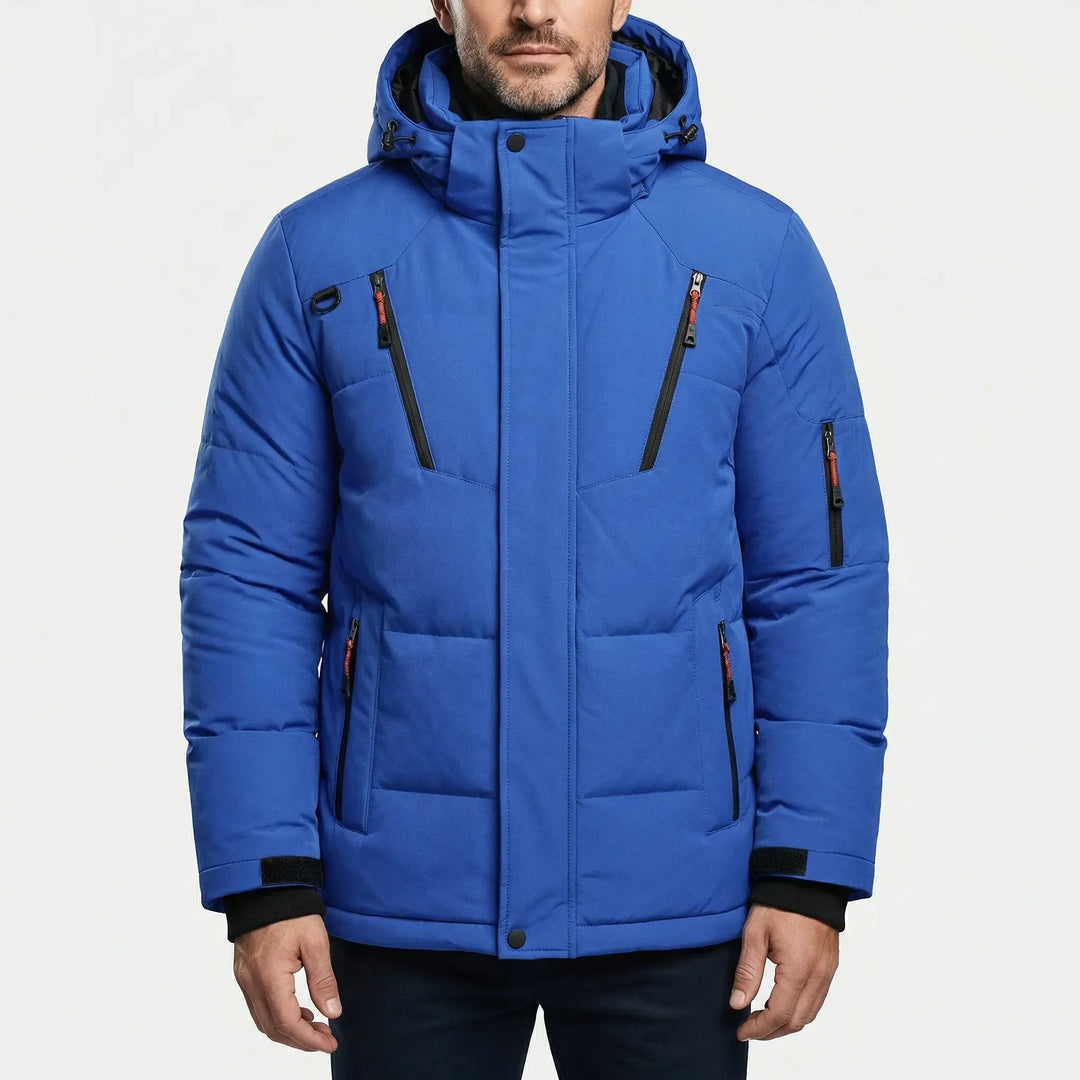 Arctovex - Chaqueta de invierno con capucha y aislamiento térmico para hombre