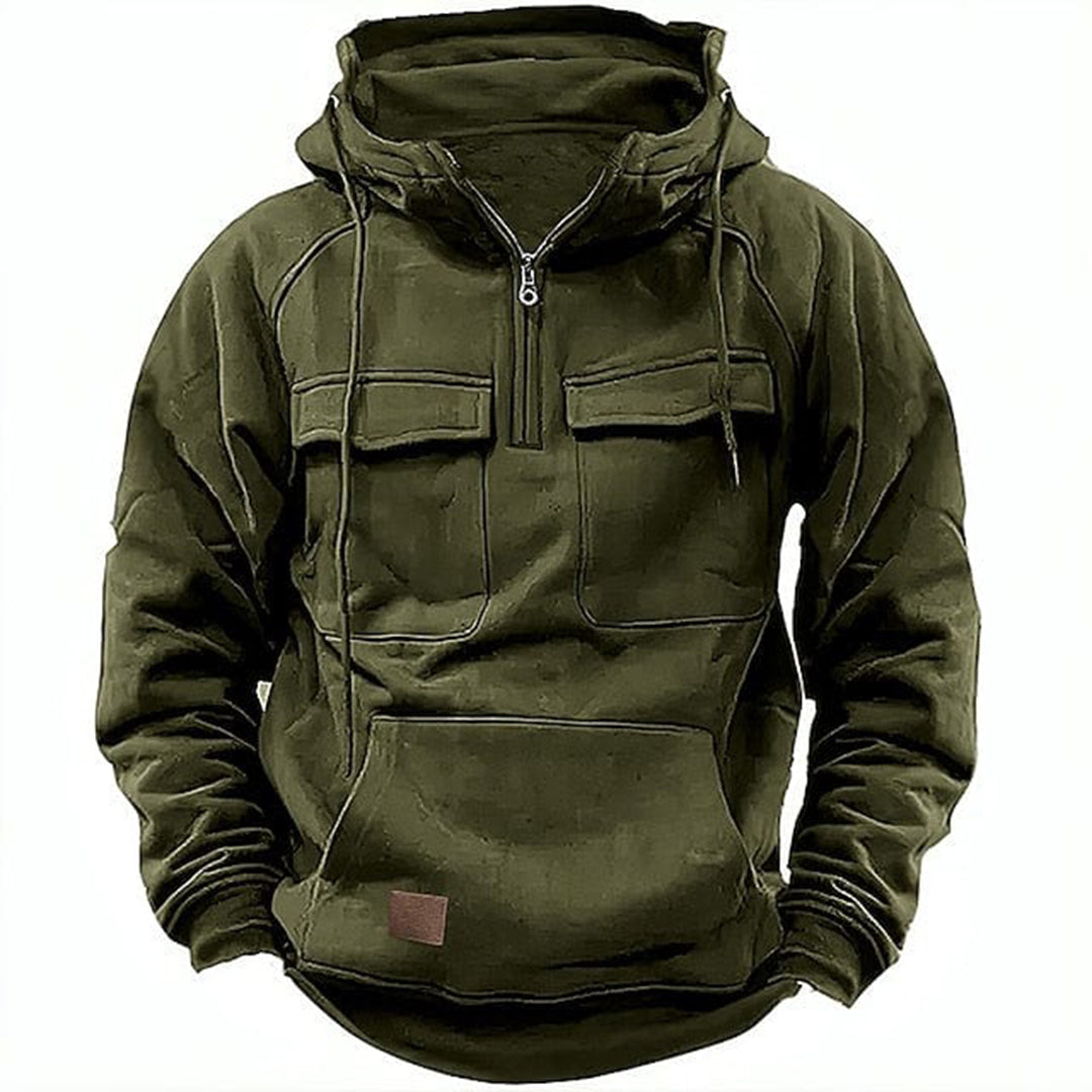 Retro Motocicleta Sudadera con capucha de los Hombres