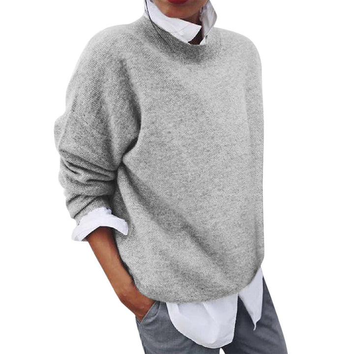 Jersey de mezcla similar a la lana para hombre