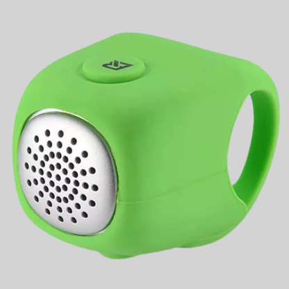Bocina de bicicleta: bocina compacta de silicona con sonido claro