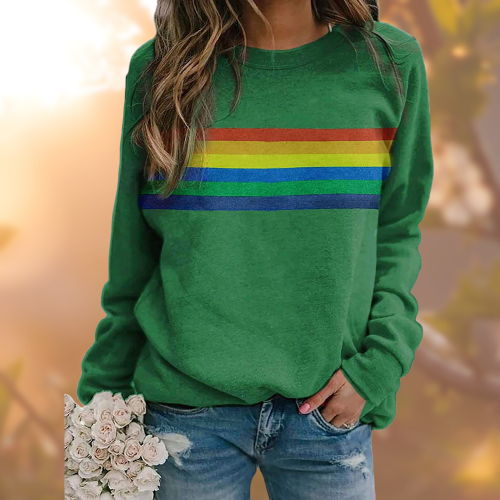 Jersey de cuello redondo para mujer