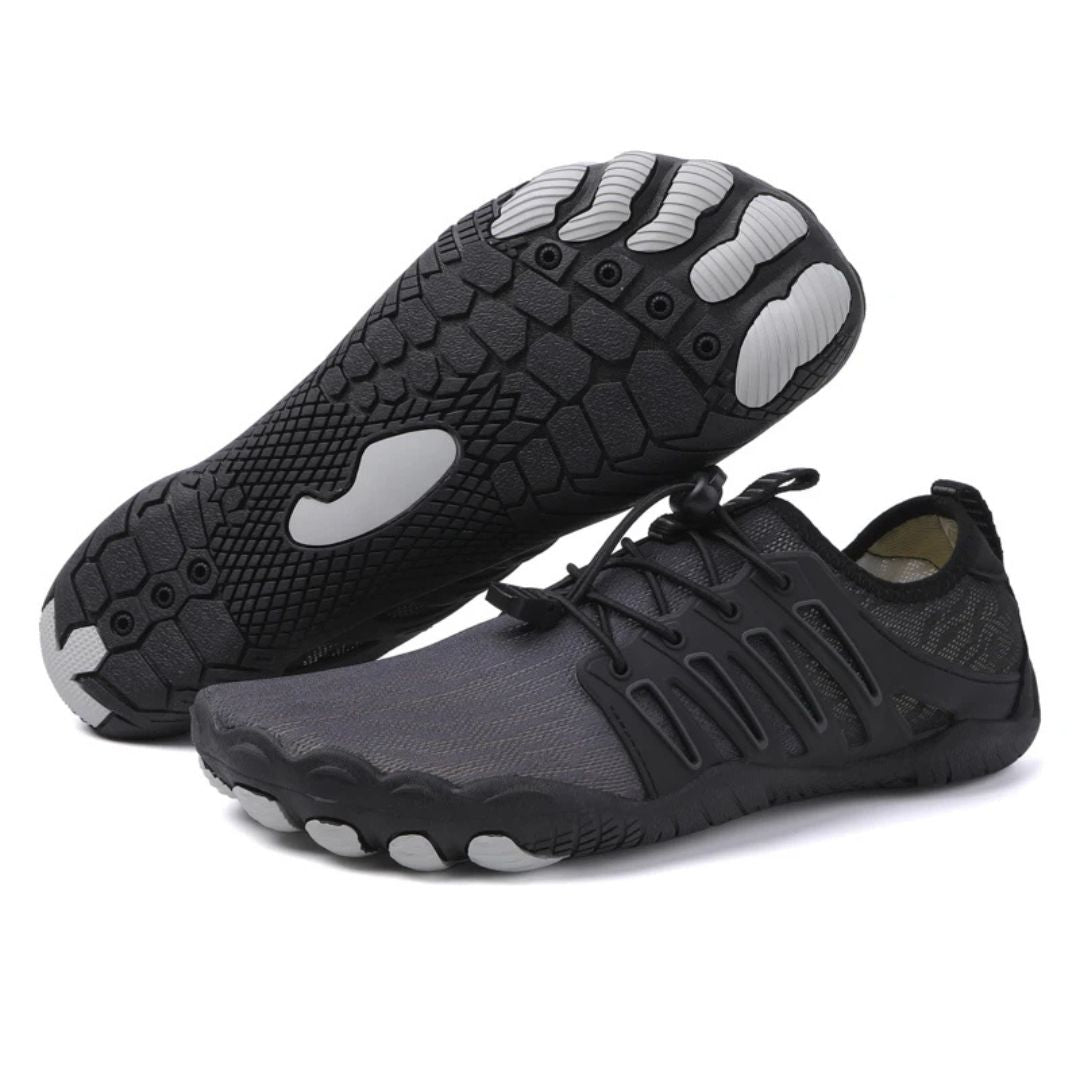 Zapatos ortopédicos para pies descalzos