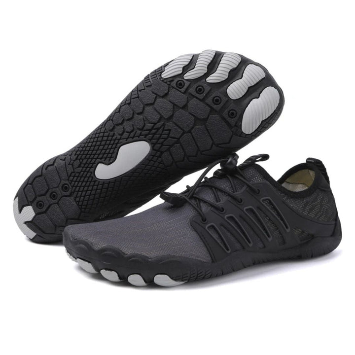 Zapatos ortopédicos para pies descalzos