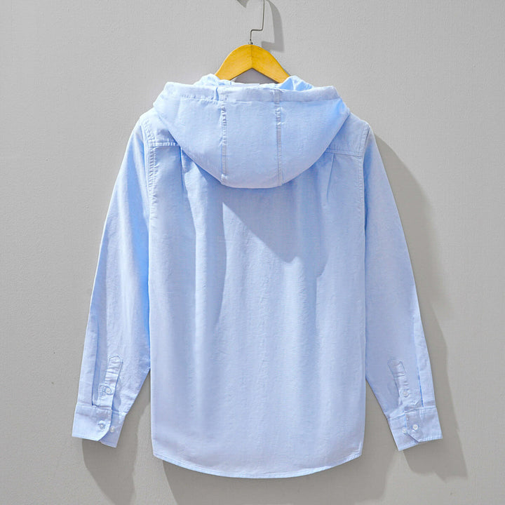 Chaqueta con capucha de algodón egipcio Beckham