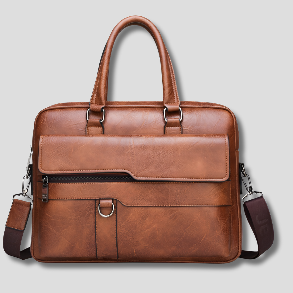 Benedicto – Elegante bolso de hombro de piel para hombre