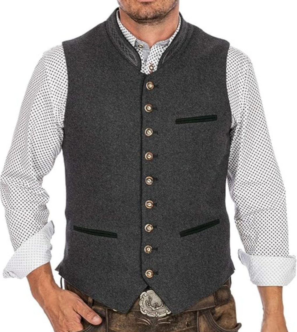 Chaleco de Hombre Tradicional Elegante