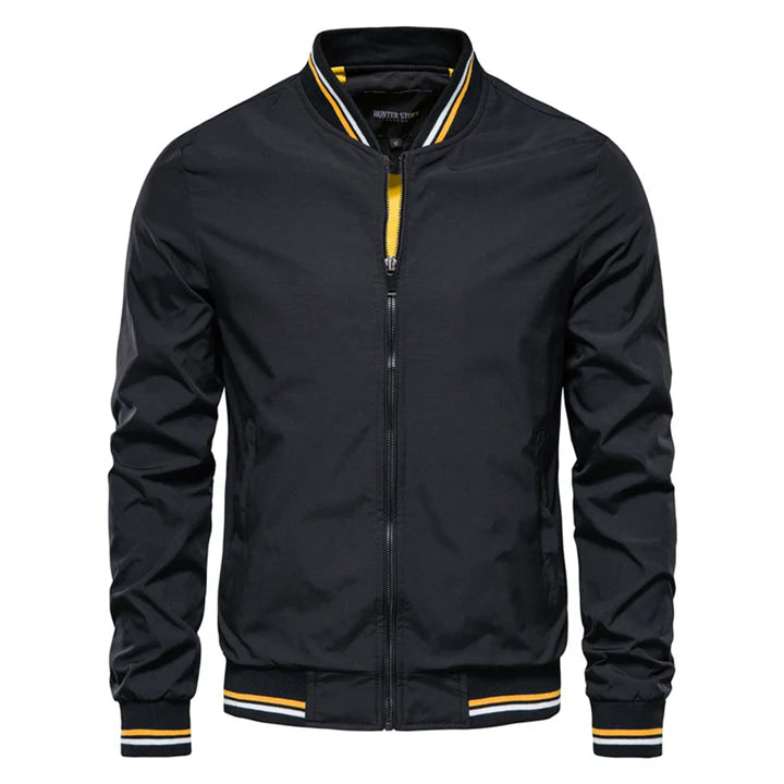 Chaqueta bomber UrbanFlex: estilo elegante y comodidad para el día a día