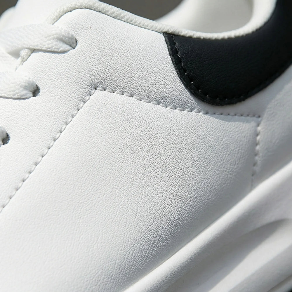 Blancova - Zapatillas minimalistas de plataforma de caña baja