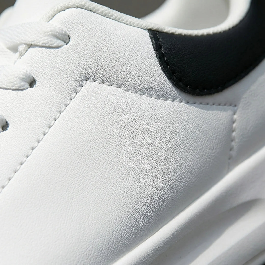 Blancova - Zapatillas minimalistas de plataforma de caña baja