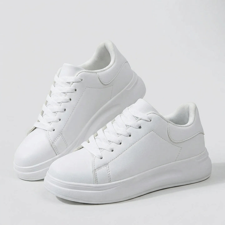 Blancova - Zapatillas minimalistas de plataforma de caña baja