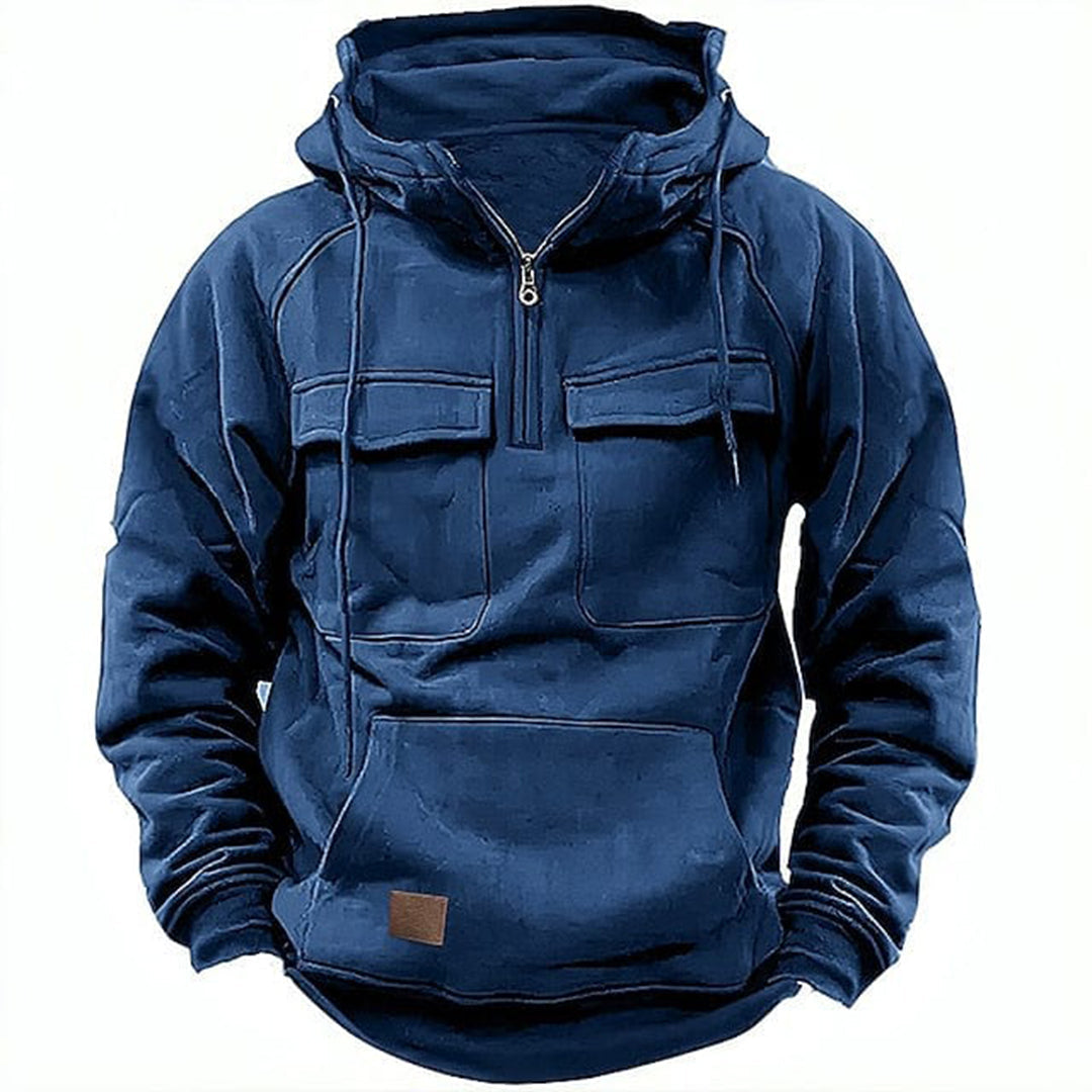 Retro Motocicleta Sudadera con capucha de los Hombres