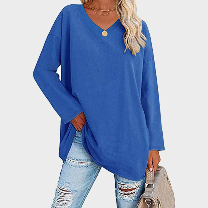 Blusa Elegante de Manga Larga para Mujeres