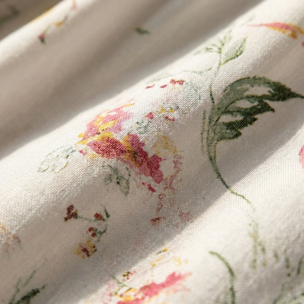 Bohvela - Vestido largo estilo boho con estampado floral