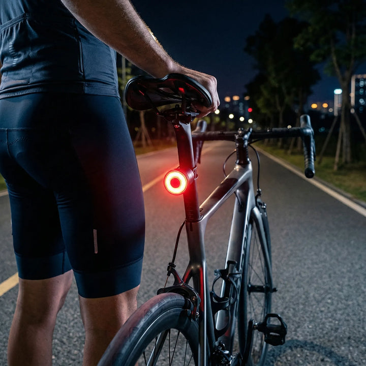 Braklix - Luz trasera inteligente para bicicleta con sensor de frenado