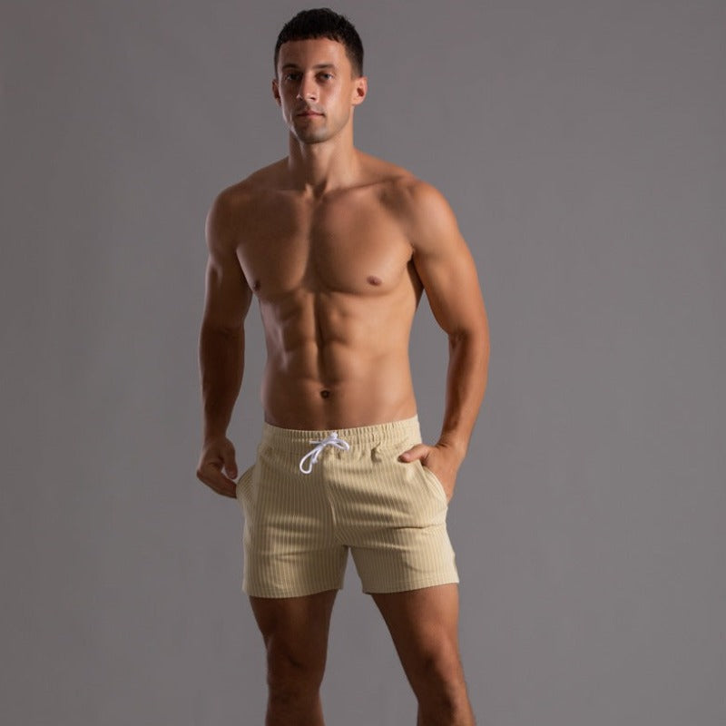 Shorts de Fitness Super Elásticos para Hombres | Flexibilidad y Comodidad