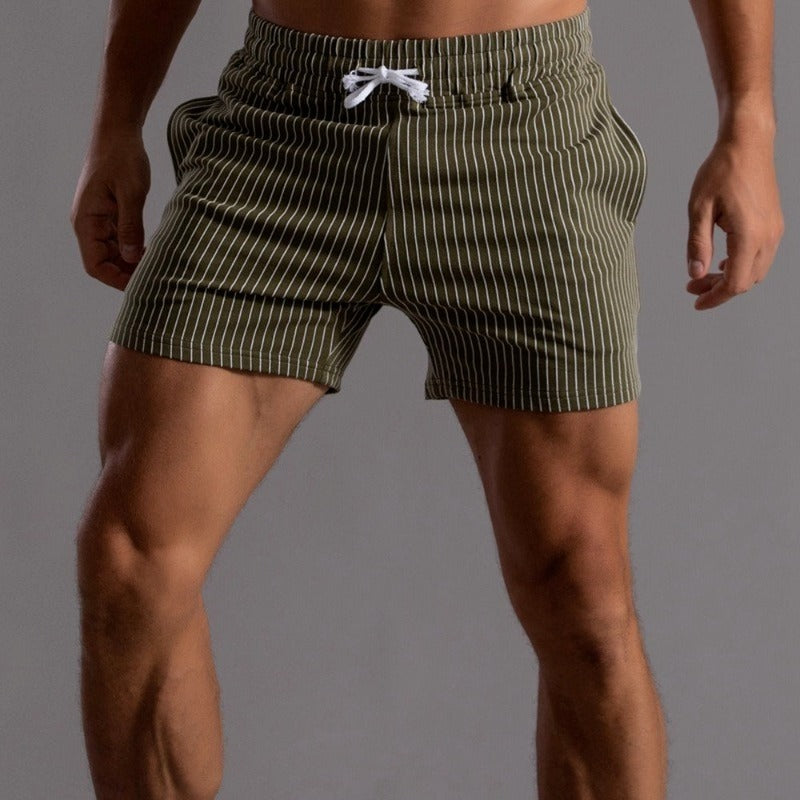 Shorts de Fitness Super Elásticos para Hombres | Flexibilidad y Comodidad