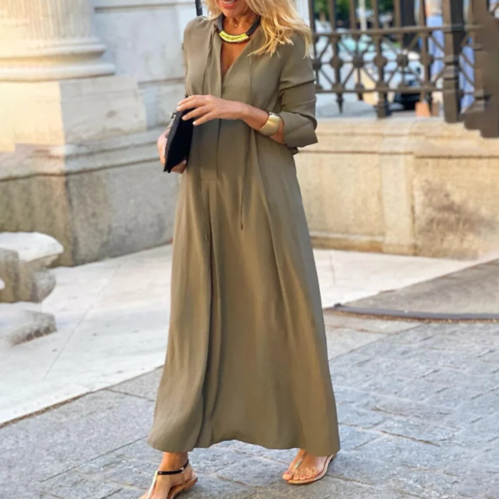 Vestido largo de mujer