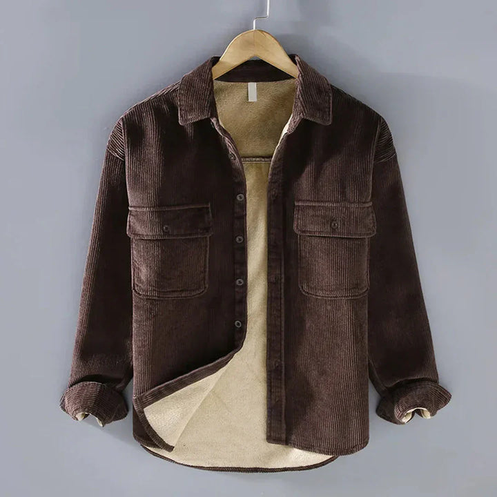 Chaqueta Casual Vintage Cálida para Hombres