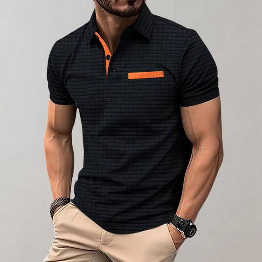 Polo ajustado para hombre