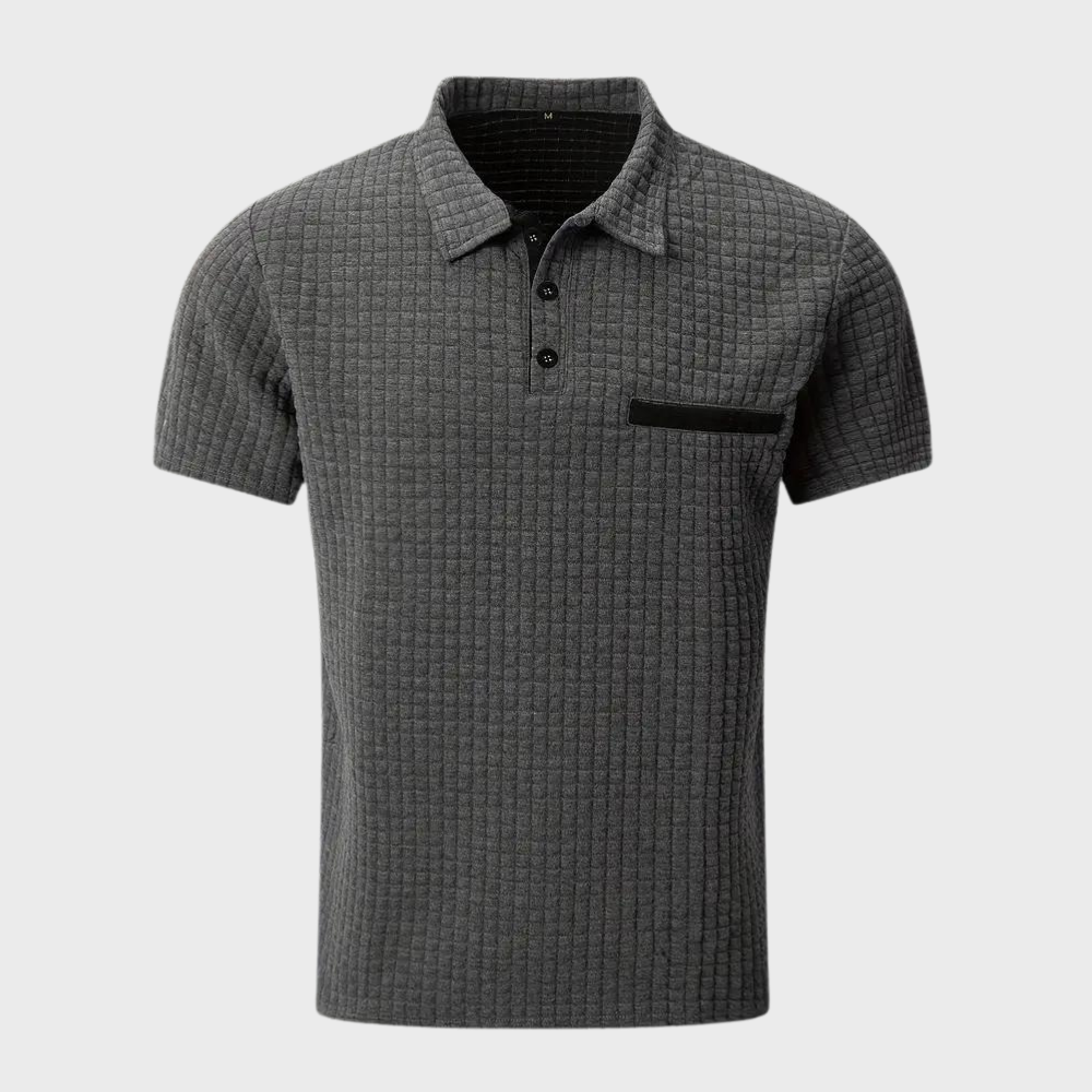 Polo ajustado para hombre