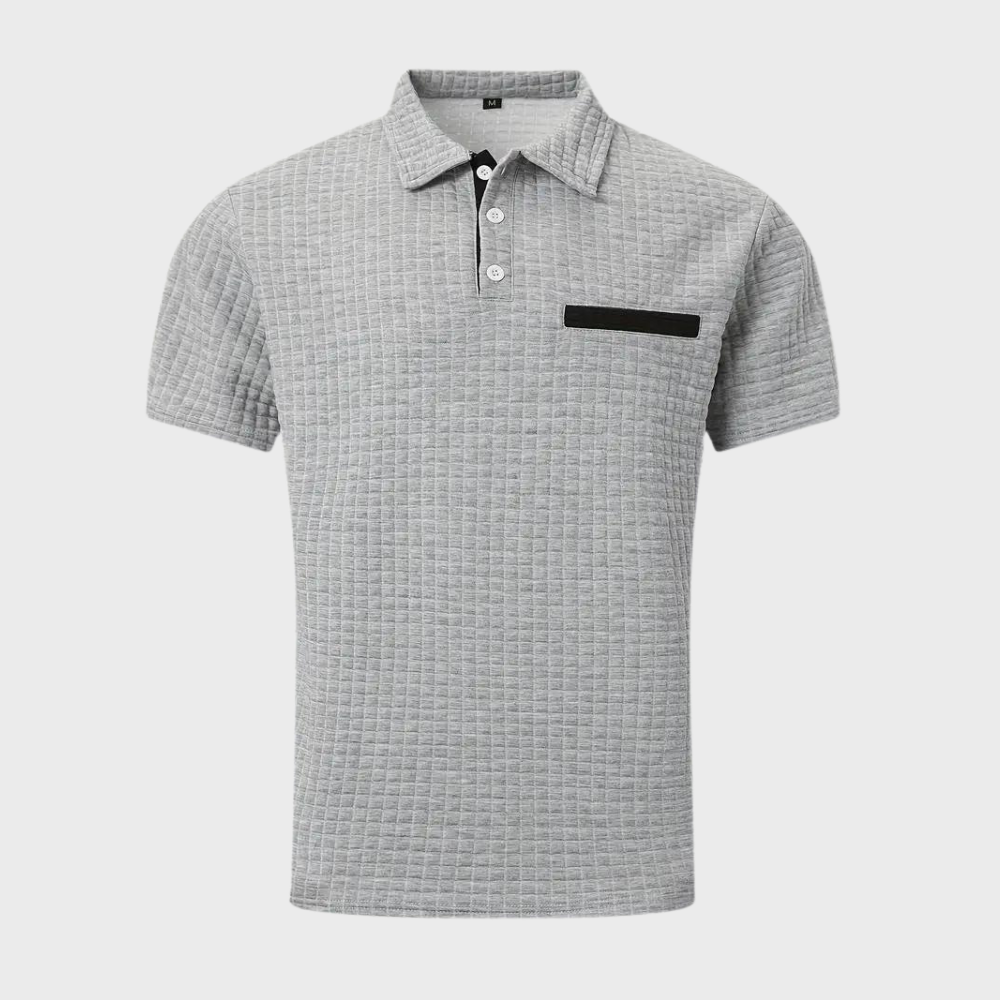 Polo ajustado para hombre