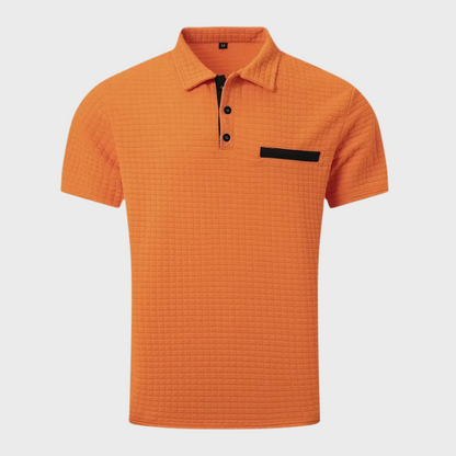 Polo ajustado para hombre