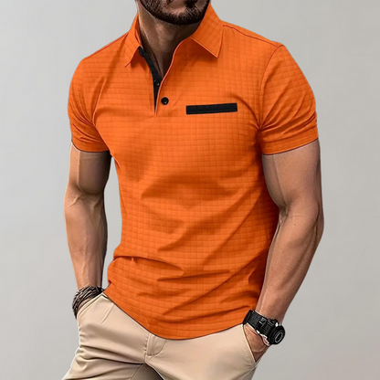 Polo ajustado para hombre