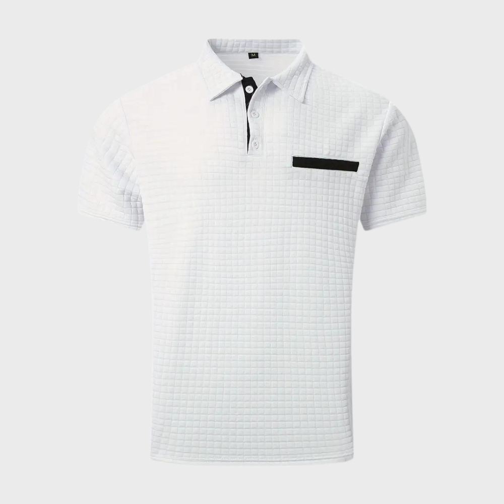 Polo ajustado para hombre