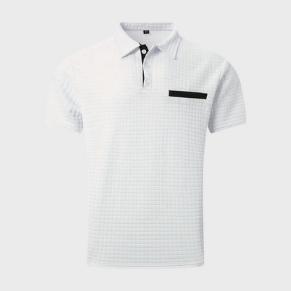 Polo ajustado para hombre