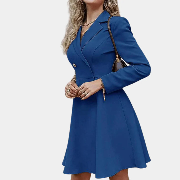 FrostElegance – Abrigo de invierno de corte en A para mujer