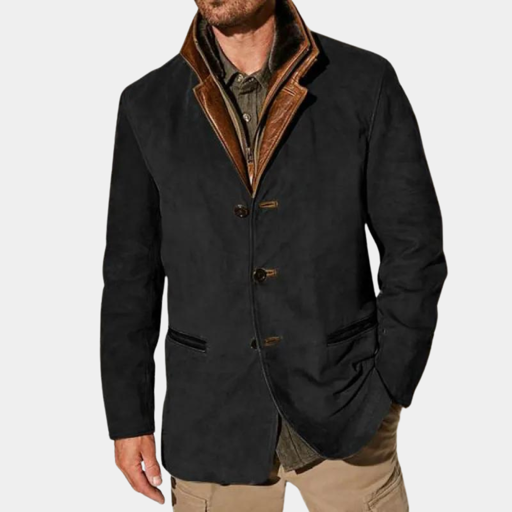 Elegante chaqueta de hombre MidSe ason