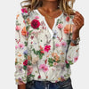 Blusa floral informal para mujer