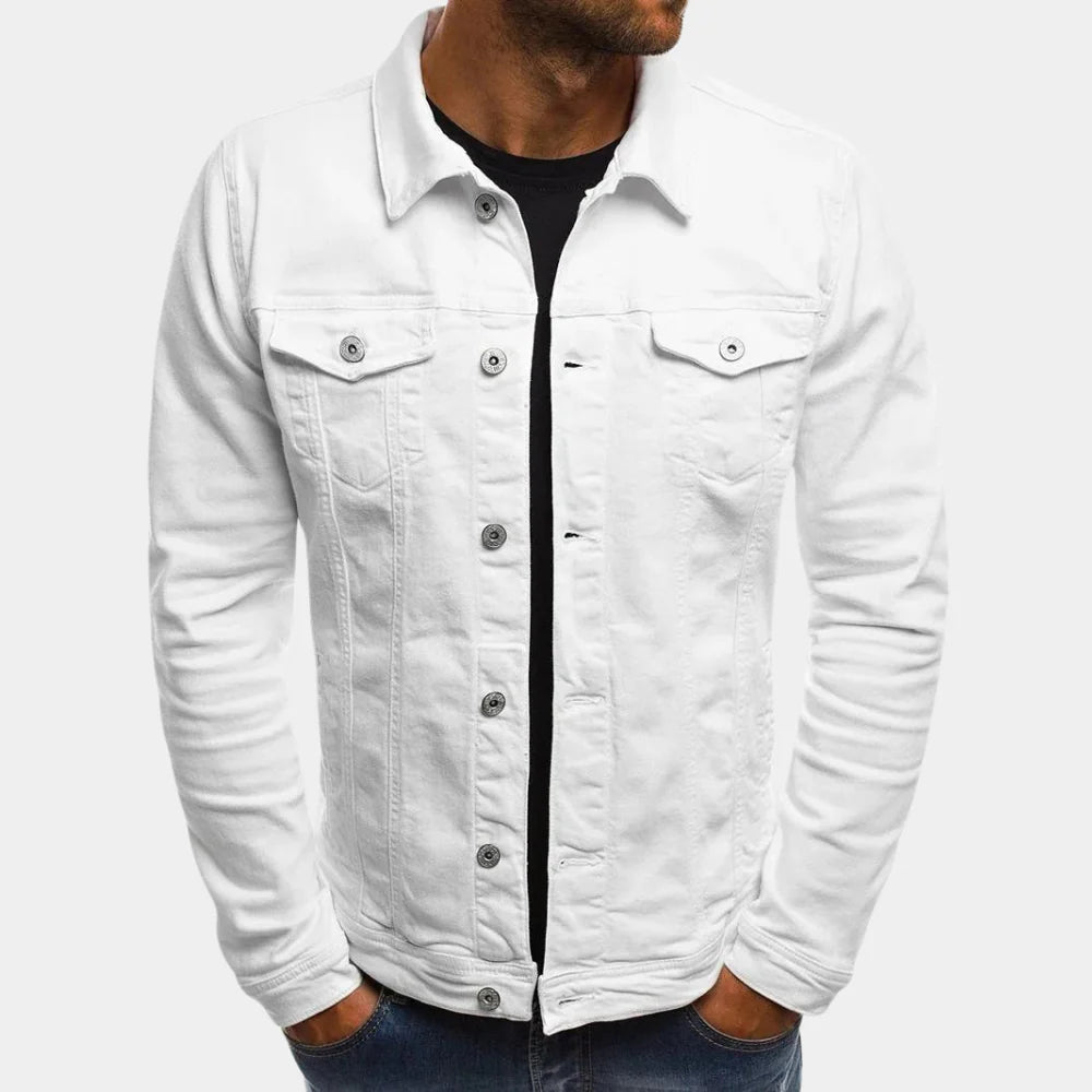 Chaqueta vaquera informal para hombre: el estilo atemporal se une a la comodidad diaria