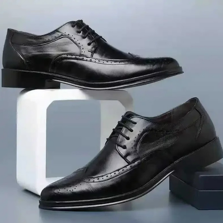 Zapatos Oxford de piel para hombre para ocasiones formales