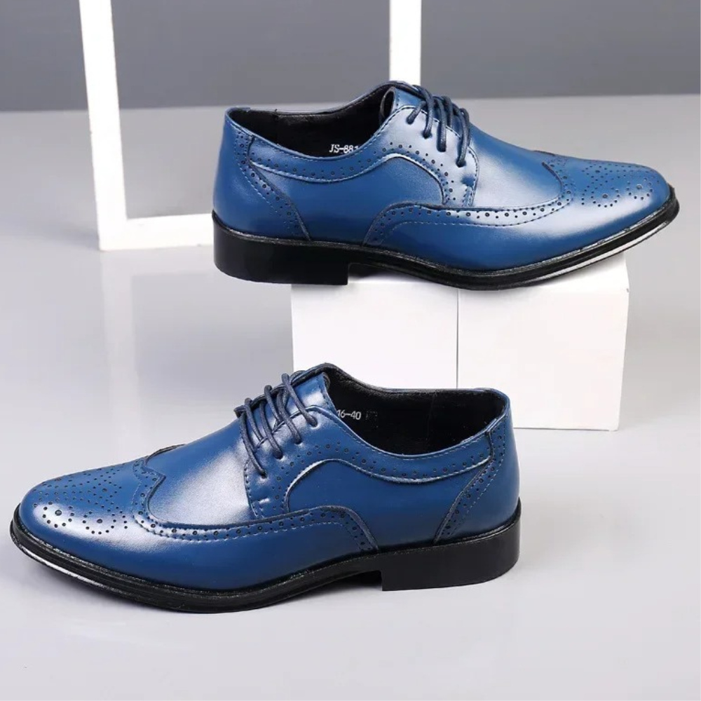 Zapatos Oxford de piel para hombre para ocasiones formales