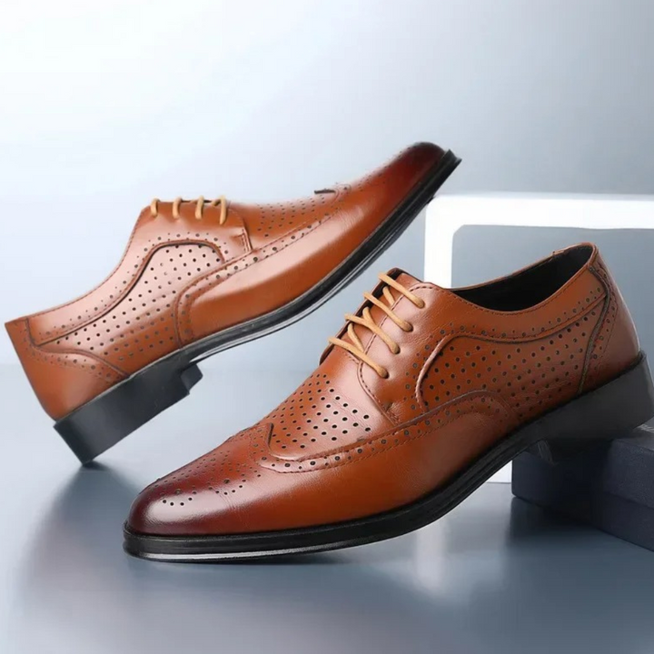 Zapatos Oxford de piel para hombre para ocasiones formales