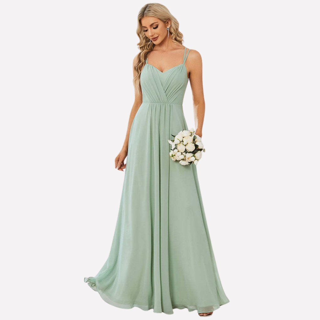 Vestido de Cuello Halter para Mujeres