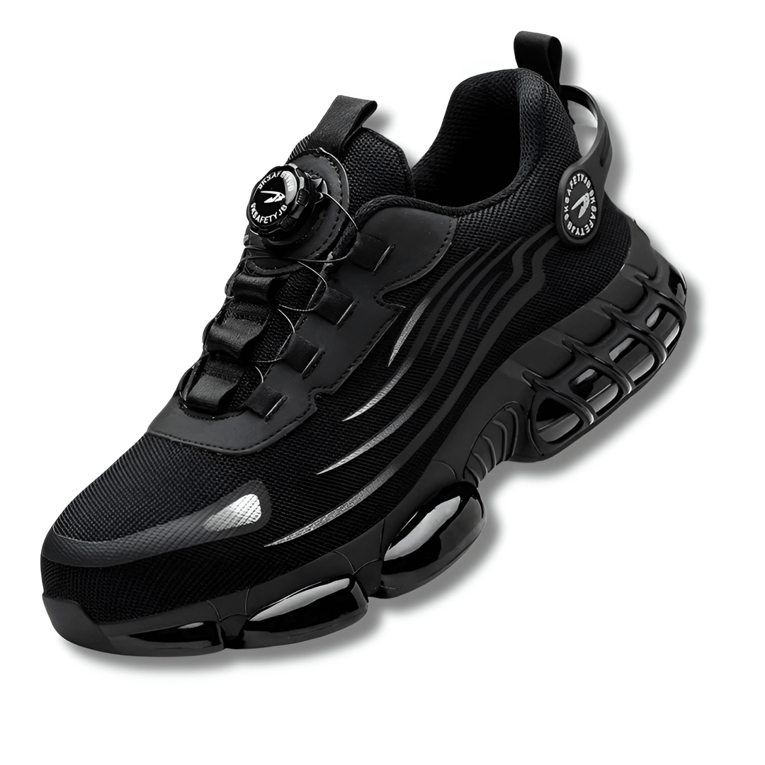 Zapatos de trabajo con cordones para hombre, diseñados para ofrecer equilibrio
