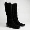 Bota de Mujer de Suela Similar a Suede con Largo Hasta la Rodilla