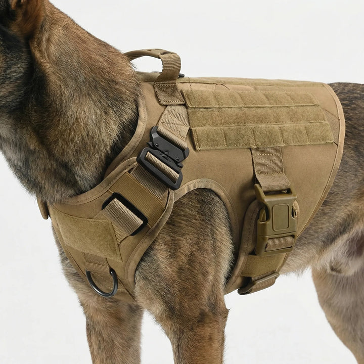 Canivex - Arnés táctico ajustable antitirones para perros